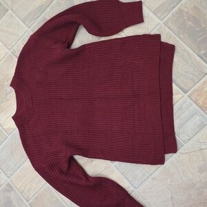 Women's Burgundy Sweater